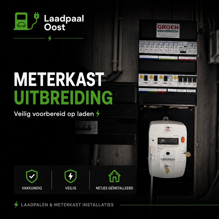 Uitbreiding van een meterkast